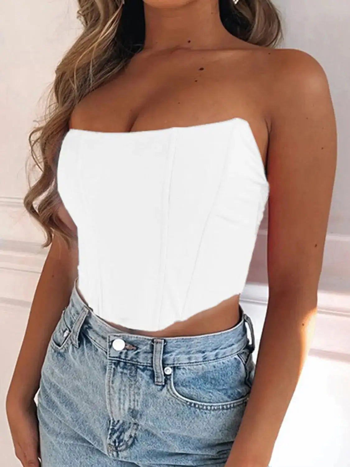 Tube Cropped Top Trendsi